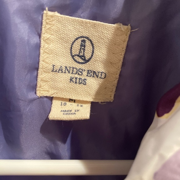 Lands’ End Girls Floral Vest Size M (10-12) - Picture 4 of 6